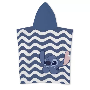   Disney Lilo és Stitch, A csillagkutya Relax strand törölköző poncsó 55x110 cm (Fast Dry)