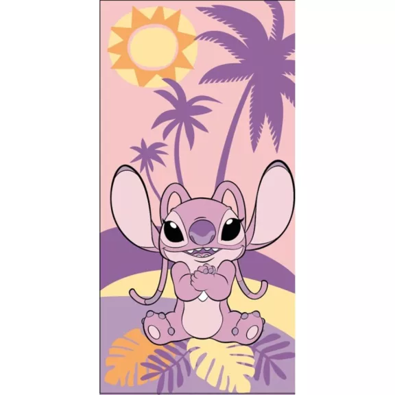 Disney Lilo és Stitch, A csillagkutya Angel Paradise fürdőlepedő, strand törölköző 70x140cm (Fast Dry) Disney Lilo és Stitch, A csillagkutya Angel Paradise fürdőlepedő, strand törölköző 70x140cm (Fast Dry)