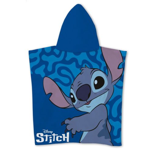 Disney Lilo és Stitch, A csillagkutya Cool strand törölköző poncsó 55x110 cm (Fast Dry)