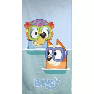   Bluey Swimming Under fürdőlepedő, strand törölköző 70x140cm