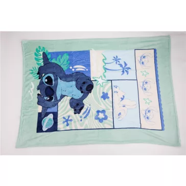   Disney Lilo és Stitch, A csillagkutya Ocean Breeze flanel takaró 110x150cm