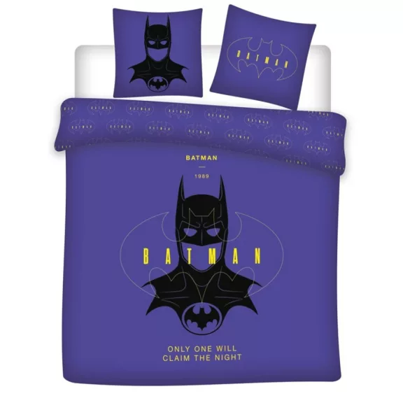 Batman Claim the Night dupla, kétszemélyes ágyneműhuzat 240×220cm, 65x65 cm Batman Claim the Night dupla, kétszemélyes ágyneműhuzat 240×220cm, 65x65 cm