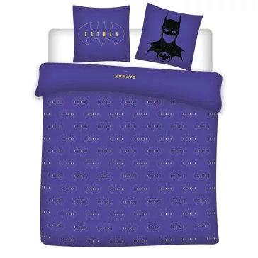   Batman Claim the Night dupla, kétszemélyes ágyneműhuzat 240×220cm, 65x65 cm
