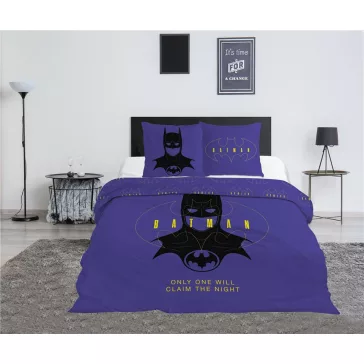   Batman Claim the Night dupla, kétszemélyes ágyneműhuzat 240×220cm, 65x65 cm