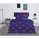Superman Blue dupla, kétszemélyes ágyneműhuzat 240×220cm, 65x65 cm Superman Blue dupla, kétszemélyes ágyneműhuzat 240×220cm, 65x65 cm