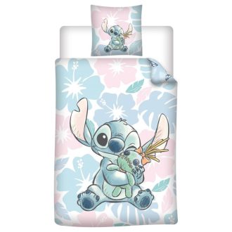   Disney Lilo és Stitch, A csillagkutya Cuddly ágyneműhuzat 140×200cm, 65×65 cm
