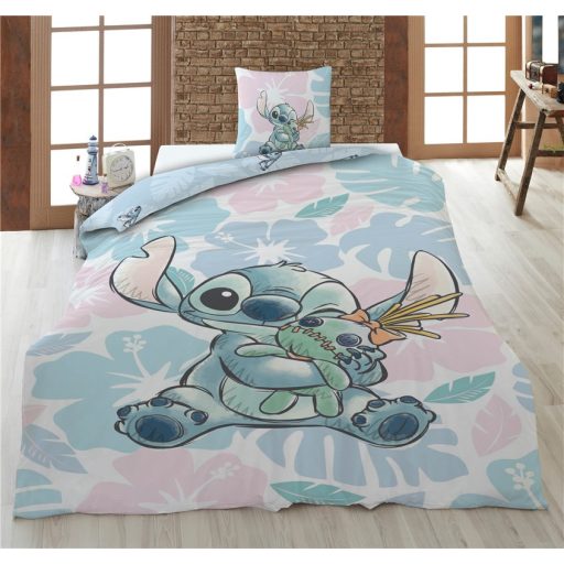 Disney Lilo és Stitch, A csillagkutya Cuddly ágyneműhuzat 140×200cm, 65×65 cm