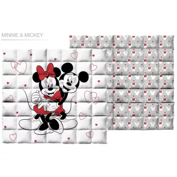   Disney Minnie Mickey Love steppelt ágytakaró, paplan 240x220cm