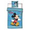 Disney Mickey Let's Go ágyneműhuzat 140×200cm, 63×63 cm microfibre