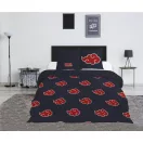 Naruto Akatsuki dupla, kétszemélyes ágyneműhuzat 240×220cm, 65x65 cm Naruto Akatsuki dupla, kétszemélyes ágyneműhuzat 240×220cm, 65x65 cm