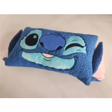   Disney Lilo és Stitch, A csillagkutya Wink formapárna, díszpárna Sherpa 75 cm