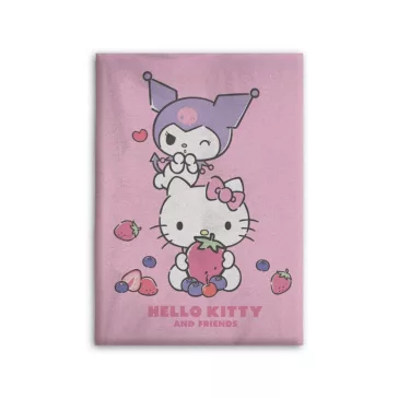 Hello Kitty Fruits polár takaró 100x140cm