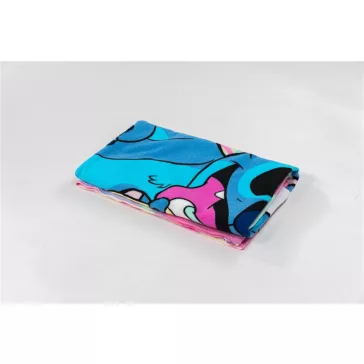   Disney Lilo és Stitch, A csillagkutya Tasty Day Out fürdőlepedő, strand törölköző 70x140cm (Fast Dry)