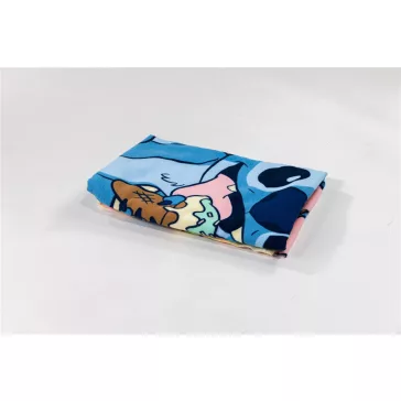   Disney Lilo és Stitch, A csillagkutya Beach Ice Cream fürdőlepedő, strand törölköző 70x140cm (Fast Dry)