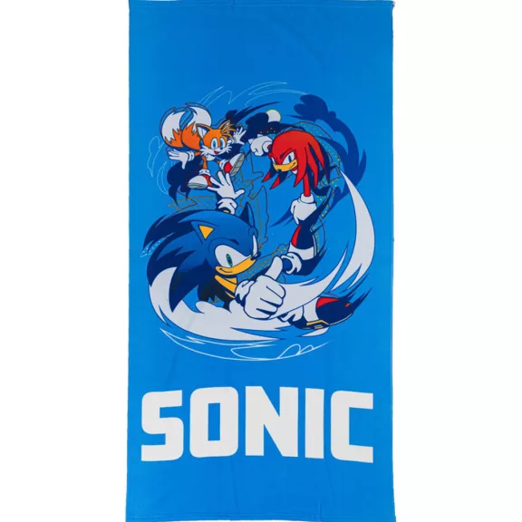 Sonic a sündisznó Fast Lane fürdőlepedő, strand törölköző 70x140cm (Fast Dry) Sonic a sündisznó Fast Lane fürdőlepedő, strand törölköző 70x140cm (Fast Dry)