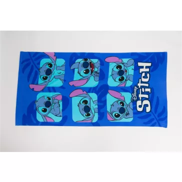   Disney Lilo és Stitch, A csillagkutya Expressions fürdőlepedő, strand törölköző 70x140cm (Fast Dry)