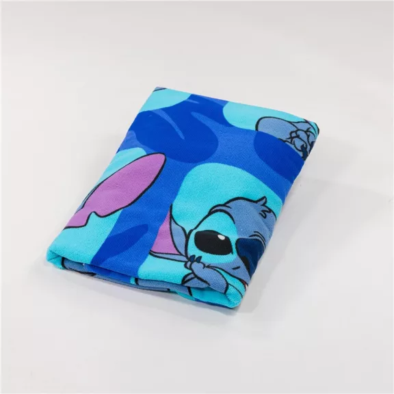 Disney Lilo és Stitch, A csillagkutya Expressions fürdőlepedő, strand törölköző 70x140cm (Fast Dry)
