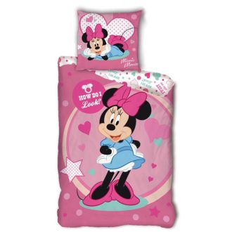   Disney Minnie Look ágyneműhuzat 140×200cm, 63×63 cm microfibre