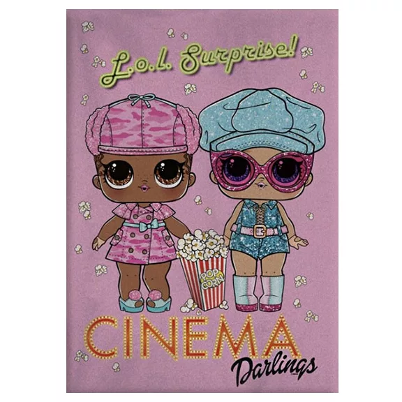 LOL Surprise Cinema polár takaró 100x140cm LOL Surprise Cinema polár takaró 100x140cm