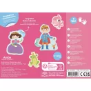 100 db-os matrica készlet, Hercegnők Auzou 100 db-os matrica készlet, Hercegnők Auzou
