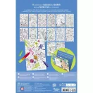 Nagyméretű színező könyv neon filctolakkal Auzou Nagyméretű színező könyv neon filctolakkal Auzou