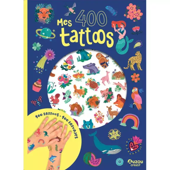 400 db lemosható tetoválás Auzou 400 db lemosható tetoválás Auzou