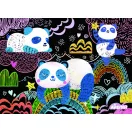Képkarctechnika, Fuzzy Panda macik Avenir