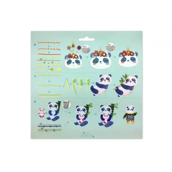 Képkarctechnika, Fuzzy Panda macik Avenir