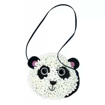 Táska készítés varrással és horgolással, Panda Avenir