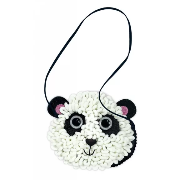 Táska készítés varrással és horgolással, Panda Avenir