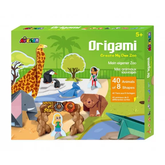 Origami állatok, Az állatkertben Avenir Origami állatok, Az állatkertben Avenir