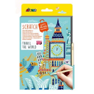   Karckép könyv A5-ös méretű, Utazás a világ körül Avenir