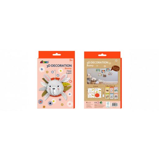 3D dekorációs puzzle, Nyuszi Avenir