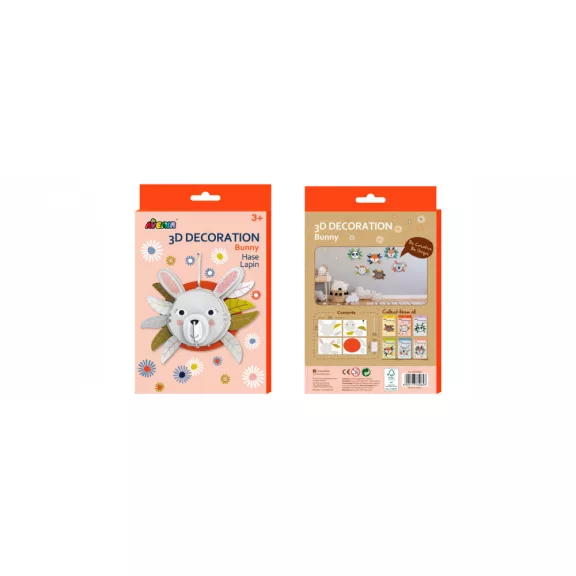 3D dekorációs puzzle, Nyuszi Avenir