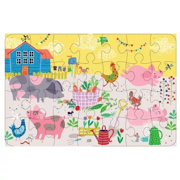 Puzzle Farm 28 db-os Avenir