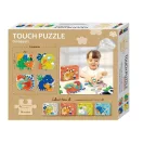 Készségfejlesztő tapintós puzzle, Dinók Avenir Készségfejlesztő tapintós puzzle, Dinók Avenir