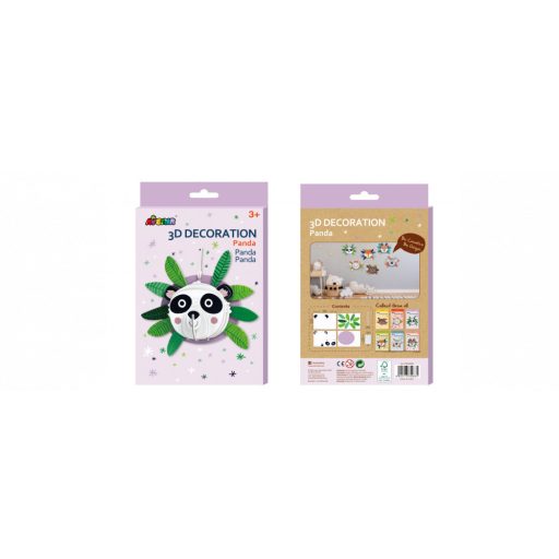 3D dekorációs puzzle, Panda Avenir