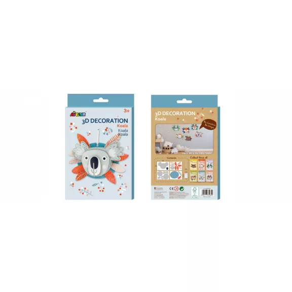 3D dekorációs puzzle, Koala Avenir