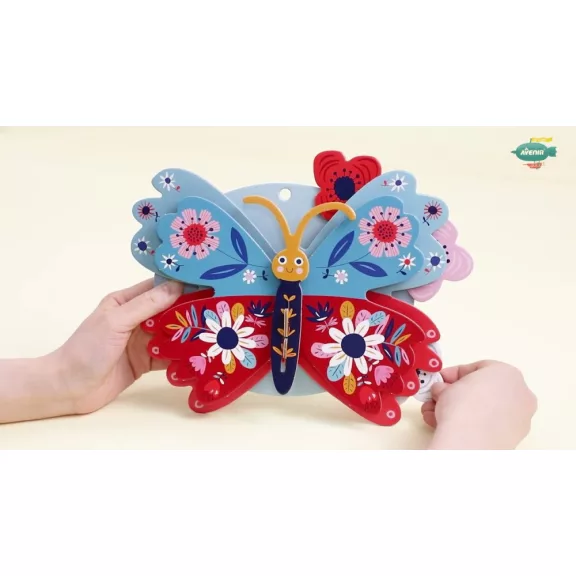 3D dekorációs puzzle, Pillangó Avenir