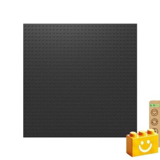   BiOBUDDi BB-0095 | építőjáték alaplap - 100% kompatibilis minden más kedvelt márkával | 32x32 bütyök fekete