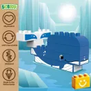 BiOBUDDi BB-0101 | bio építőjáték | Sarkvidék - 2 az 1-ben bálna vagy fóka - 100% kompatibilis minden más kedvelt márkával BiOBUDDi BB-0101 | bio építőjáték | Sarkvidék - 2 az 1-ben bálna vagy fóka - 100% kompatibilis minden más kedvelt márkával