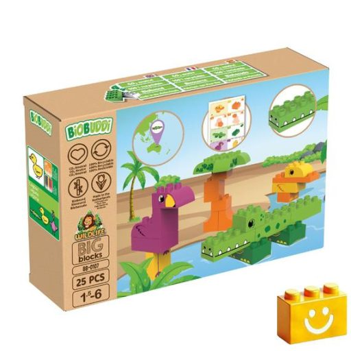 BiOBUDDi BB-0107 | bio építőjáték | Lagúna - 100% kompatibilis minden más kedvelt márkával