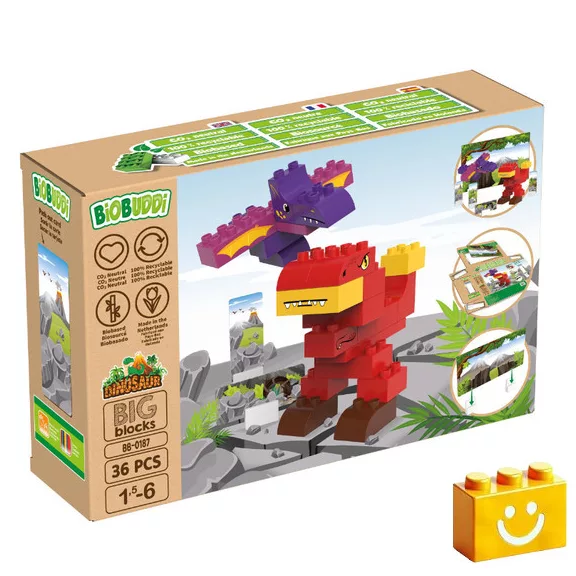 BiOBUDDi BB-0187 | bio építőjáték | T-rex és Pterodactyl - 100% kompatibilis minden más kedvelt márkával BiOBUDDi BB-0187 | bio építőjáték | T-rex és Pterodactyl - 100% kompatibilis minden más kedvelt márkával