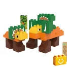 BiOBUDDi BB-0188 | bio építőjáték | Triceratops - 100% kompatibilis minden más kedvelt márkával BiOBUDDi BB-0188 | bio építőjáték | Triceratops - 100% kompatibilis minden más kedvelt márkával