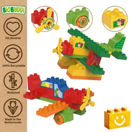 BiOBUDDi BB-0240 | bio építőjáték | Repülők - 100% kompatibilis minden más kedvelt márkával