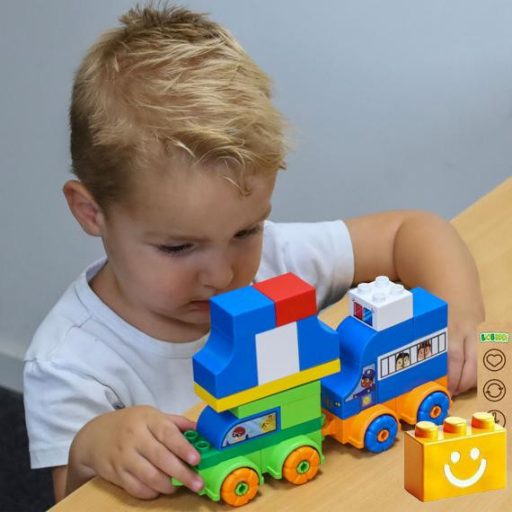 BiOBUDDi BB-0248 | bio építőjáték | Rendőrségi üldözés - 100% kompatibilis minden más kedvelt márkával
