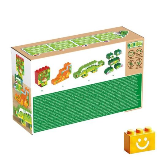 BiOBUDDi BB-0258 | bio építőjáték | Vadvilág képalkotás - 100% kompatibilis minden más kedvelt márkával