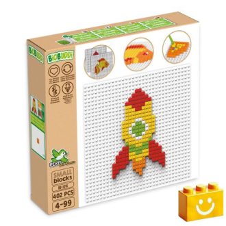   BiOBUDDi BB-2016 | bio mozaik építőjáték készlet | Hal vagy rakéta