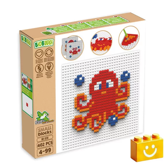 BiOBUDDi BB-2018 | bio mozaik építőjáték készlet | Polip vagy rák BiOBUDDi BB-2018 | bio mozaik építőjáték készlet | Polip vagy rák