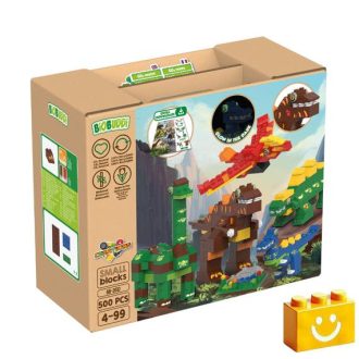   BiOBUDDi BB-2032 | bio építőjáték | Dinó világ - 100% kompatibilis minden más kedvelt márkával